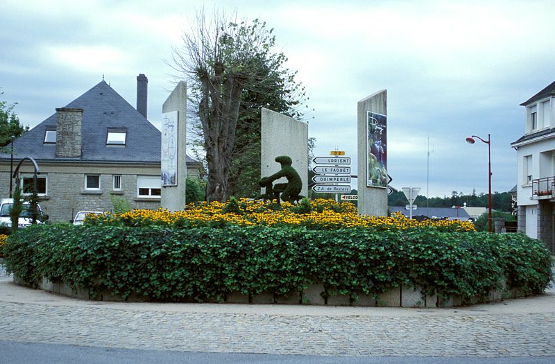 Kreisverkehr in Plouay
Bretagne 2005
Keywords: Rad;Frankreich;2005