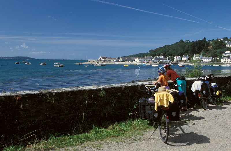 Vor Le Dourduff an der Bucht von Morlaix
Bretagne 2005
Keywords: Rad;Frankreich;2005