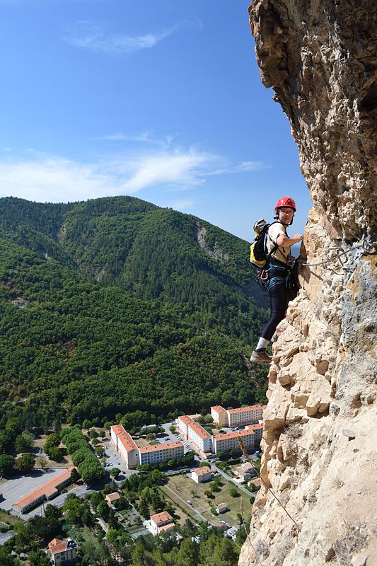  Via Ferrata Rocher de Neuf Heures, Digne-les-Bains, Alpes-de-Haute-Provence
Via Ferrata 2016
Keywords: Klettersteig;2016;Frankreich