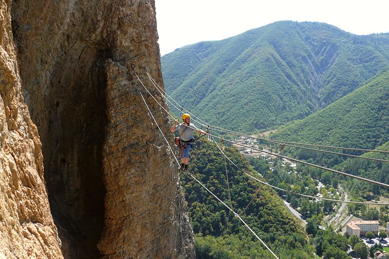 Via Ferrata Rocher de Neuf Heures, Digne-les-Bains, Alpes-de-Haute-Provence
Via Ferrata 2016
Keywords: 2016;Klettersteig;Frankreich