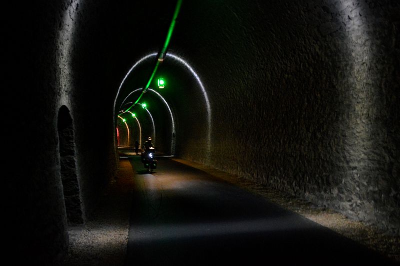 Fahrrad-Tunnel vor Beaucaire
Via Rhôna 2017
Keywords: Rad;2017;Frankreich