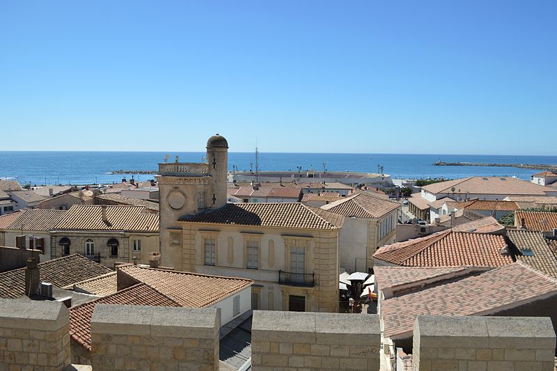 Blick von der Notre-Dame-de-la-Mer
Via Rhôna 2017
Keywords: Rad;2017;Frankreich