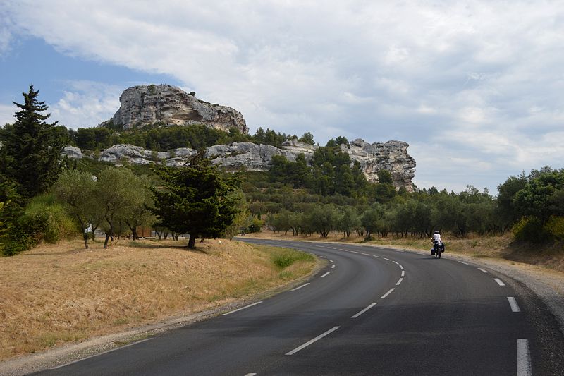 Vor Les Baux-de-Provence
Via Rhôna 2017
Keywords: Rad;2017;Frankreich