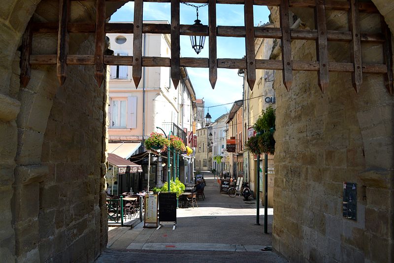 Chabeuil: Stadttor 
Via Rhôna 2017
Keywords: Rad;2017;Frankreich