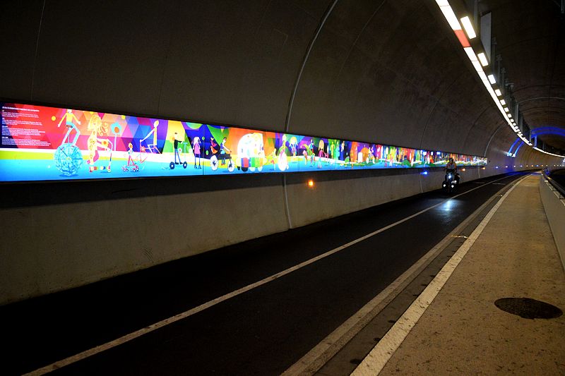 Lyon: Tunnel de Croix-Rousse
Via Rhôna 2017
Keywords: Rad;2017;Frankreich