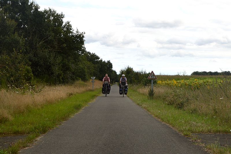 Radweg Le Lude -  La Flèche
Radreise Loire - Frankreich 2014
Keywords: Rad;2014;Frankreich